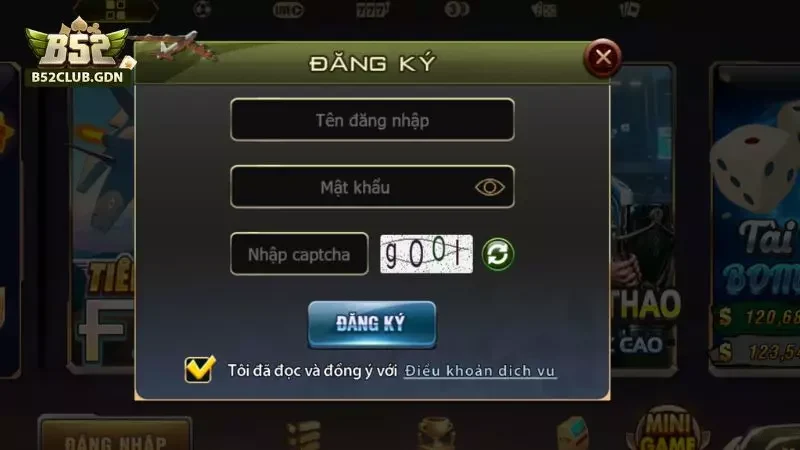 Cách mở tài khoản tham gia cá cược tại B52Club Cách mở tài khoản tham gia cá cược tại B52Club